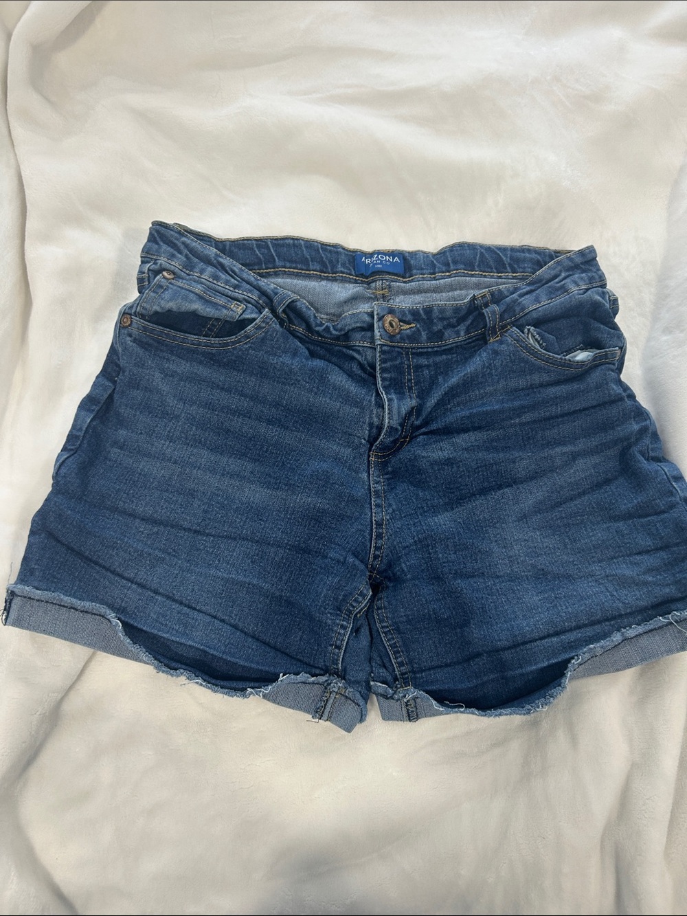 Arizona Jean Company Dark Blue Denim Women's Shorts
